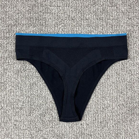 Runderwear Underwear Womens Small Black G-String Thong Seamless Running Athletic - Picture 6 of 11